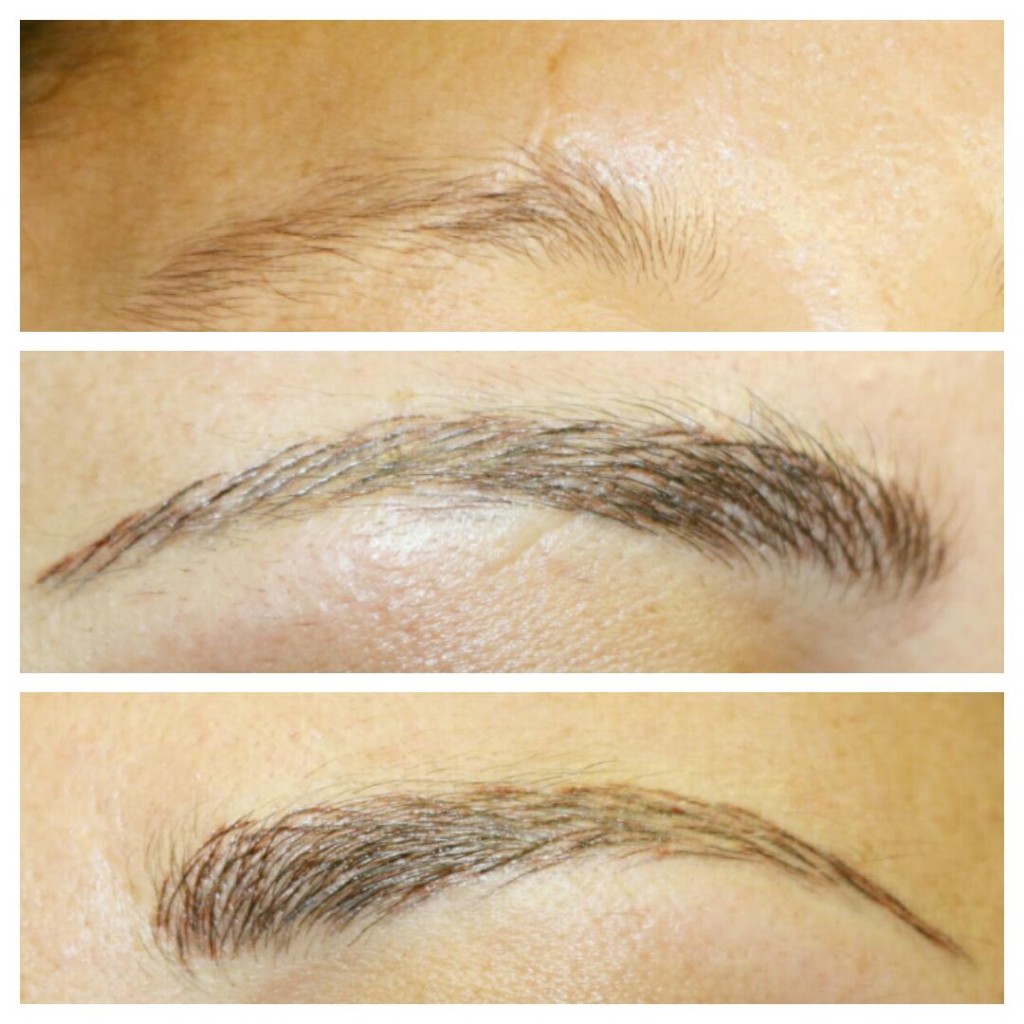 Before & After Feathered Eyebrow tattoo | Beauty Salon